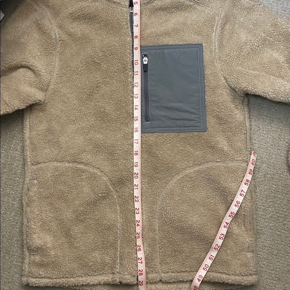 Old Navy Deep Pile Jacket Mens Size Medium - Picture 8 of 9